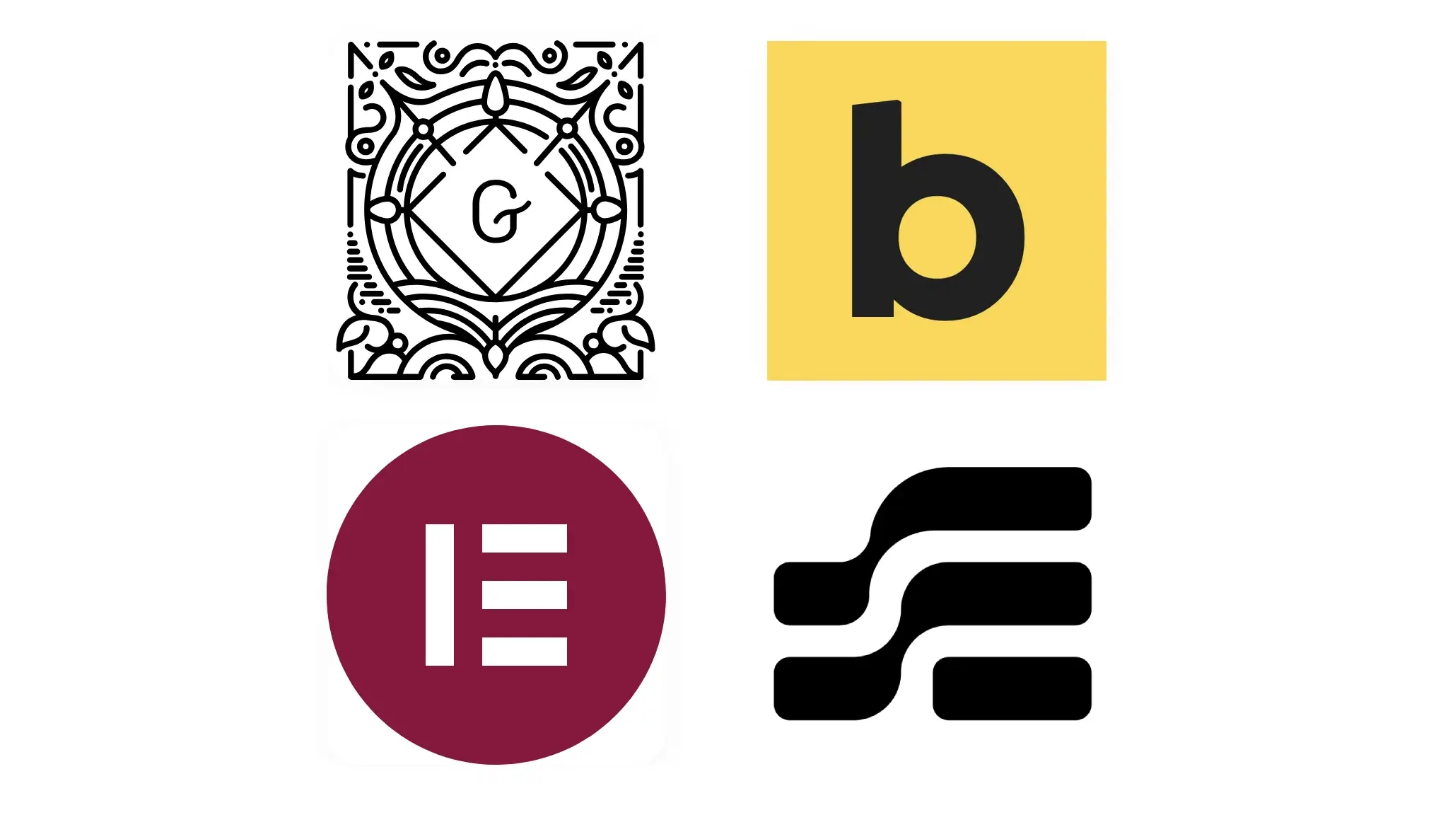 Gutenberg, Elementor, Bricks và Etch